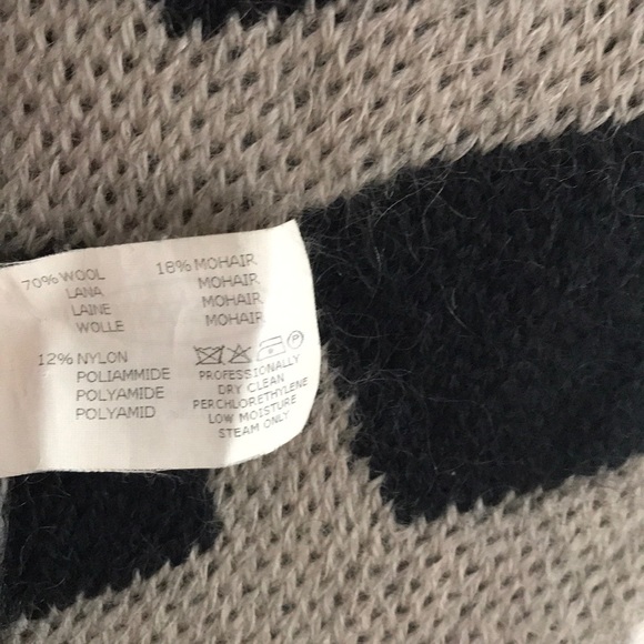 MISSONI Unisex XL Wool/Mohair Fringed Scarf - Picture 8 of 10